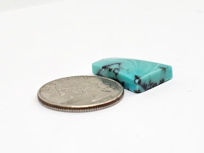 Mexican Campitos Turquoise Cabochon | Artisan Cut Gemstone