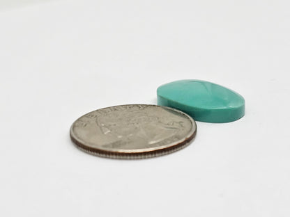 Mexican Campitos Turquoise Cabochon | Artisan Cut Gemstone