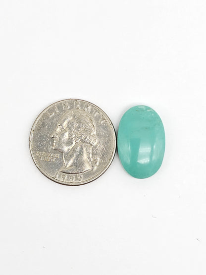 Mexican Campitos Turquoise Cabochon | Artisan Cut Gemstone