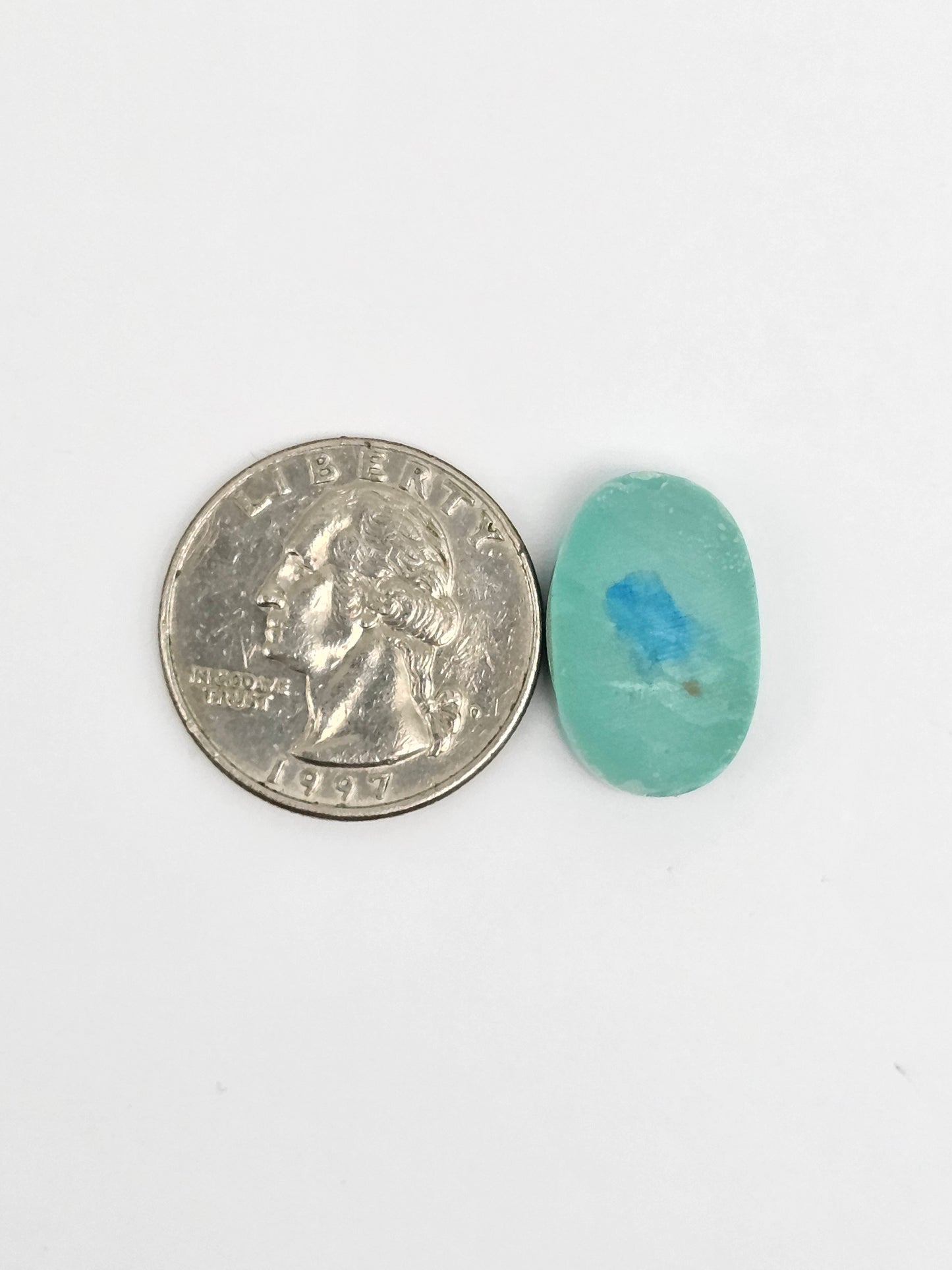 Mexican Campitos Turquoise Cabochon | Artisan Cut Gemstone