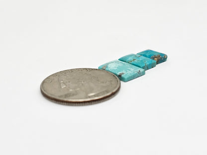 Mexican Turquoise Lot with Pyrite Cabochon | Artisan Cut Gemstone