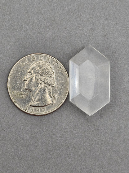 Quartz Geometric cabochon