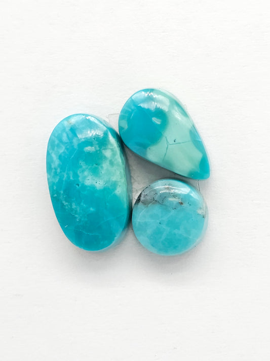 Mexican Turquoise Lot | Artisan Cut Gemstone