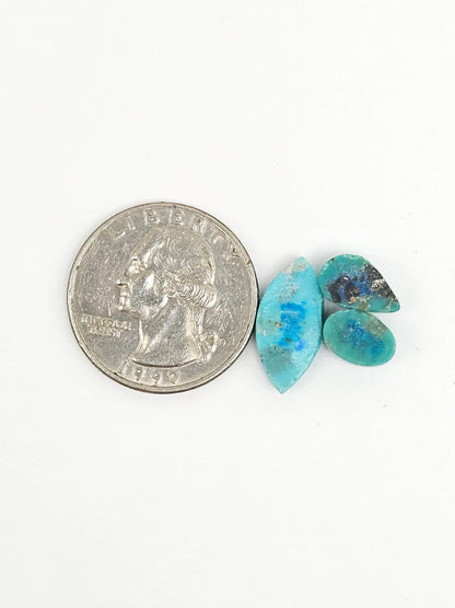 Mexican Turquoise Lot | Artisan Cut Gemstone