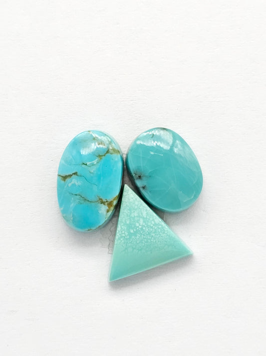 Mexican Turquoise Lot | Artisan Cut Gemstone