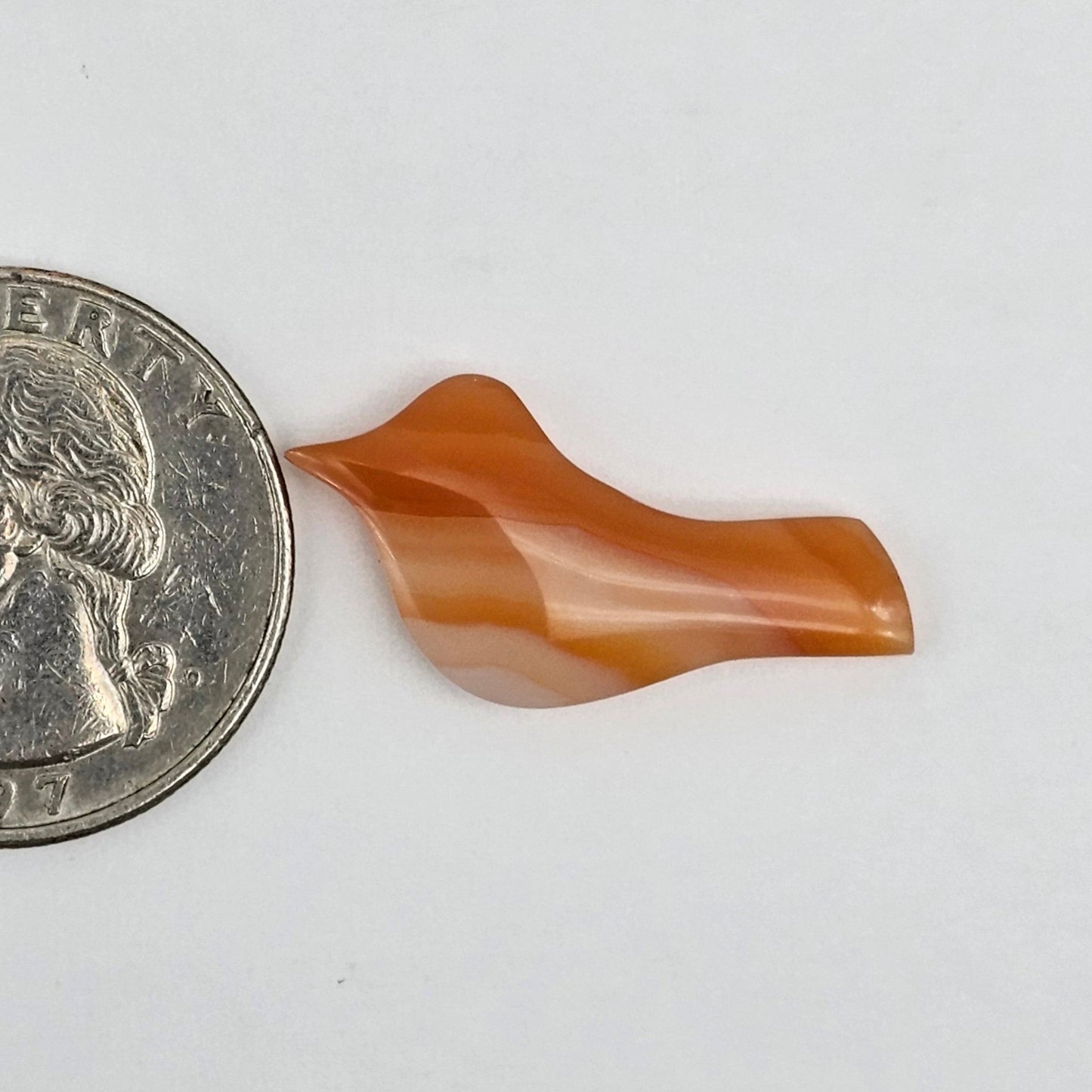 Carnelian Agate Bird Cabochon