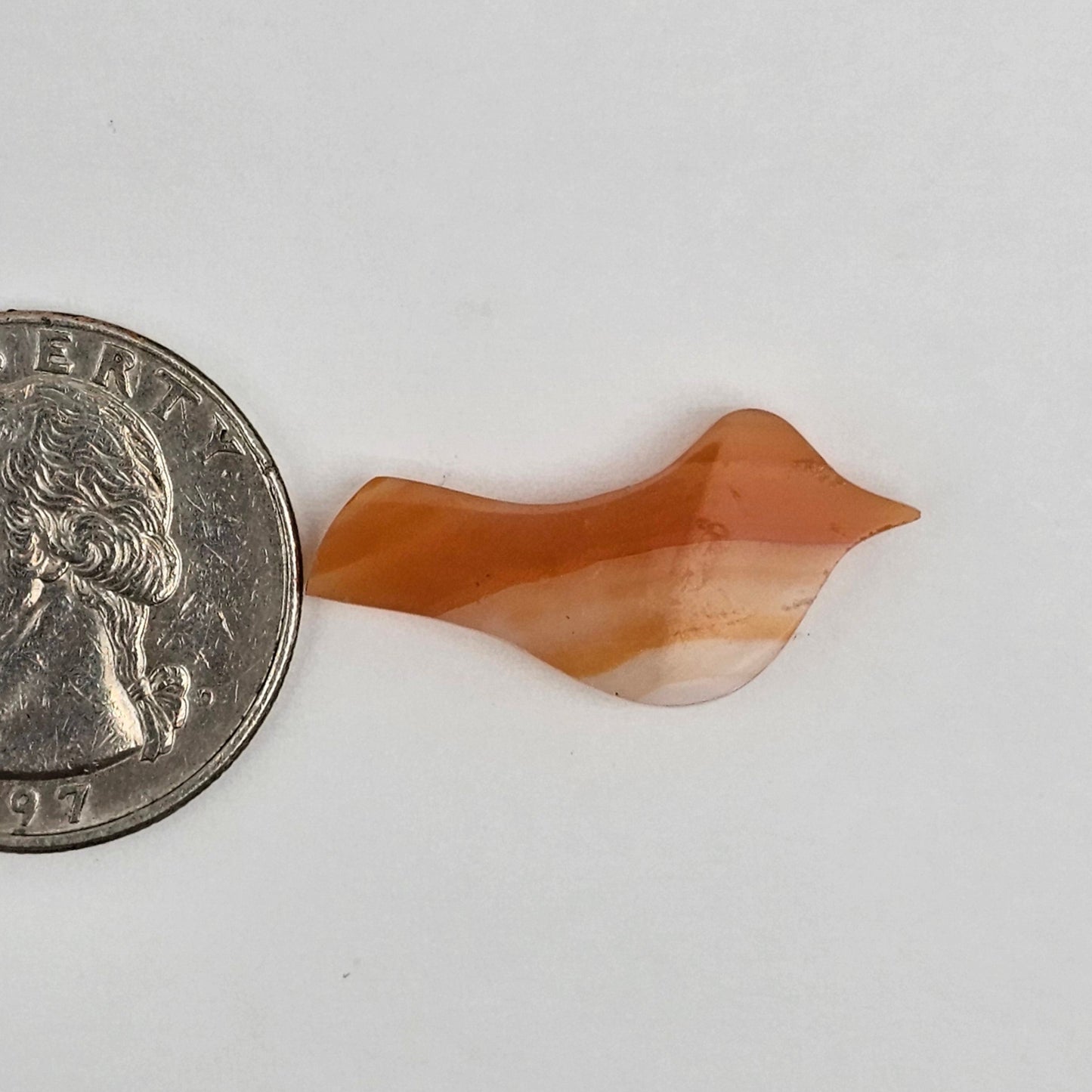 Carnelian Agate Bird Cabochon