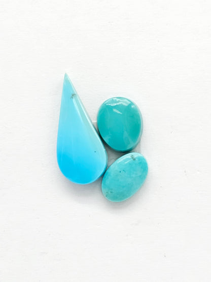 Mexican Turquoise Lot | Artisan Cut Gemstone