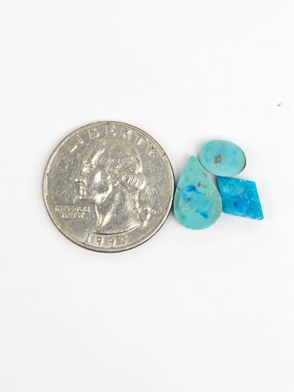 Mexican Turquoise Lot | Artisan Cut Gemstone