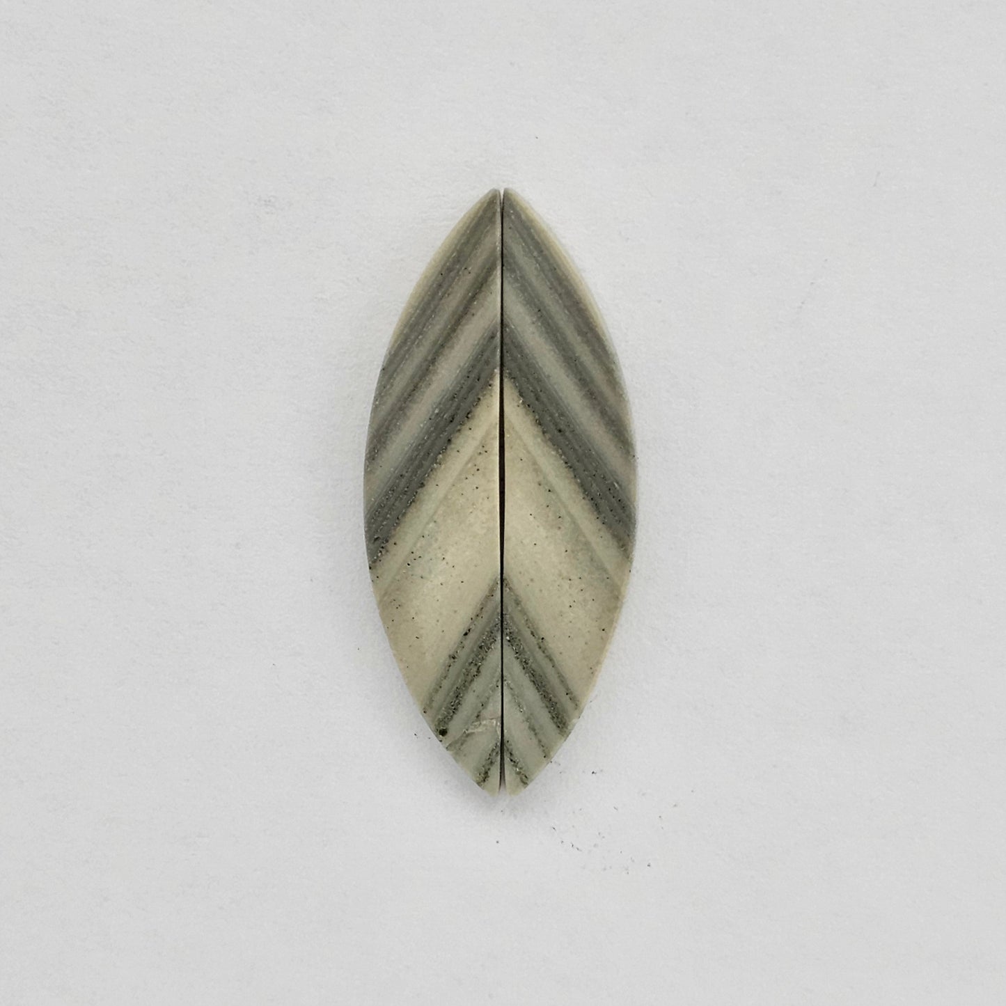 Saturn Jasper cabochon pair