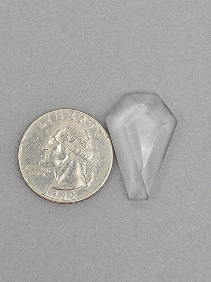 Quartz Geometric cabochon