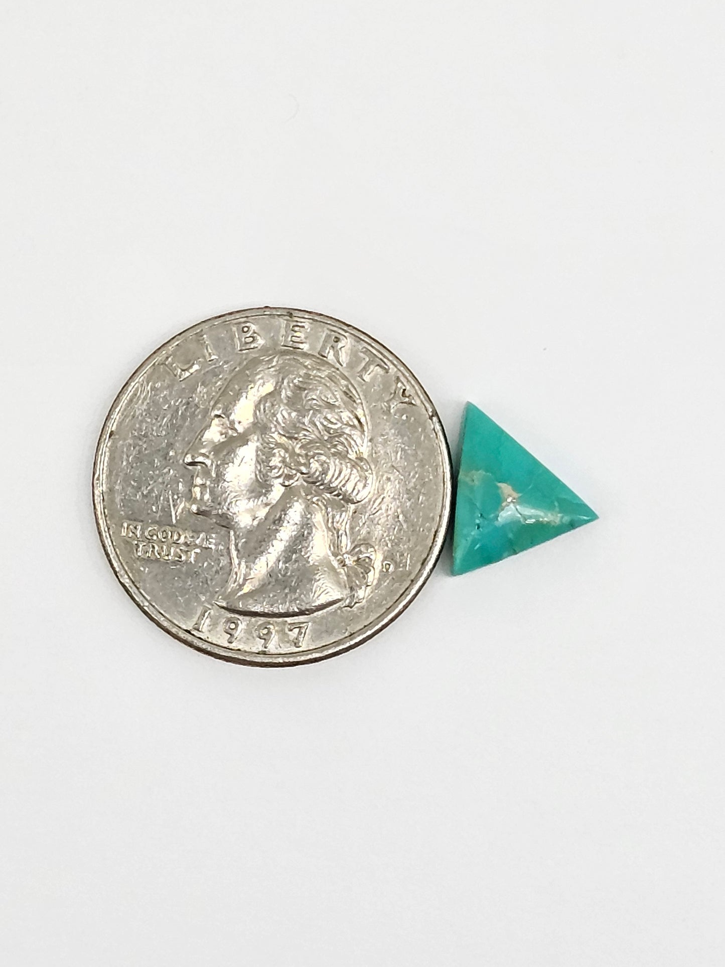 Mexican Turquoise with Pyrite Cabochon | Artisan Cut Gemstone