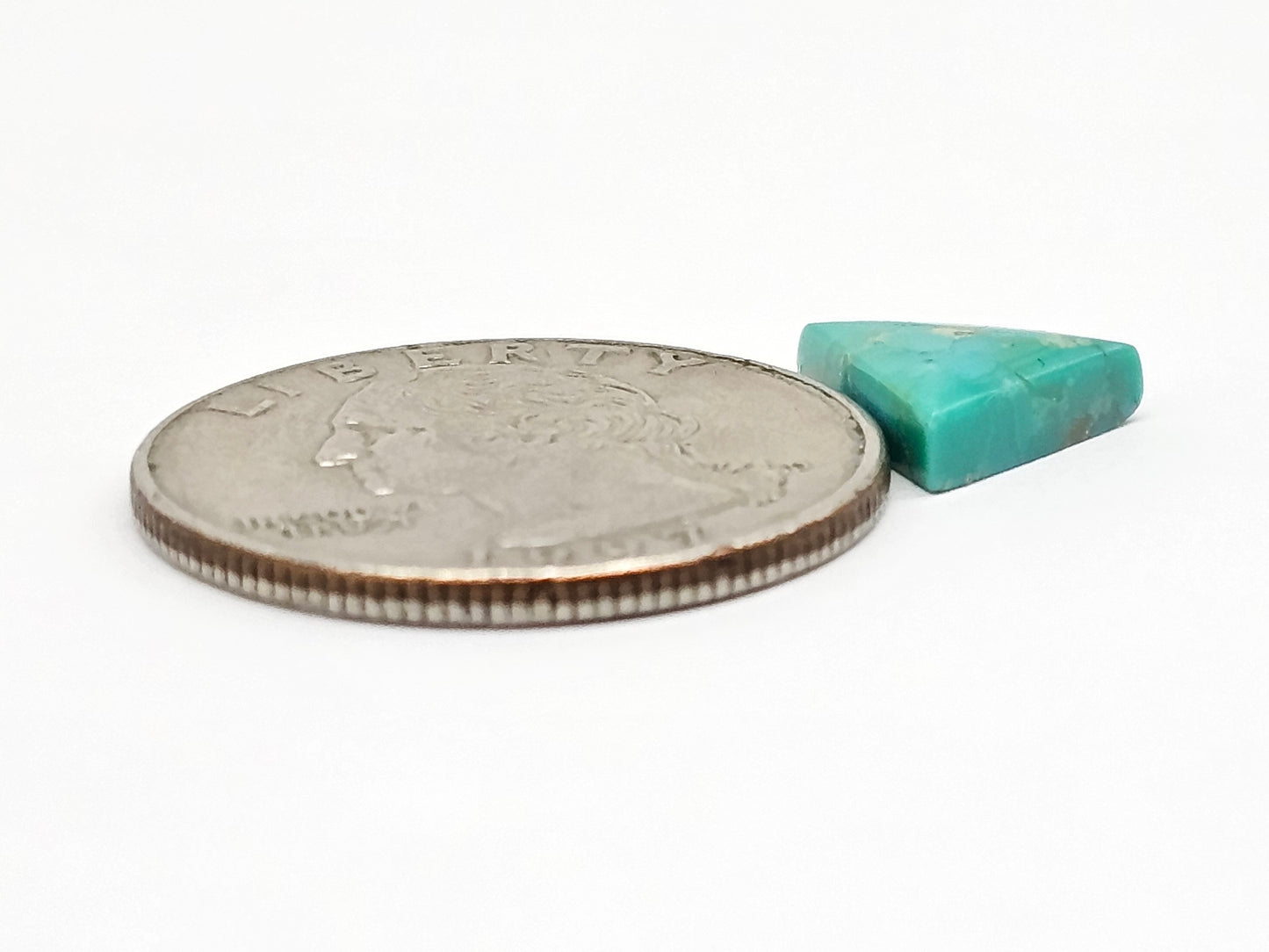 Mexican Turquoise with Pyrite Cabochon | Artisan Cut Gemstone