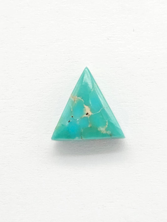Mexican Turquoise with Pyrite Cabochon | Artisan Cut Gemstone