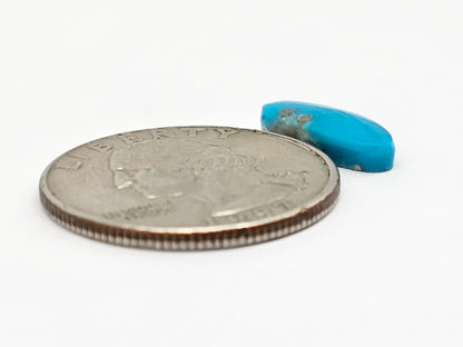 Mexican Turquoise with Pyrite Cabochon | Artisan Cut Gemstone