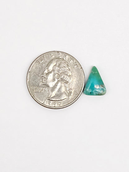 Mexican Turquoise with Pyrite Cabochon | Artisan Cut Gemstone