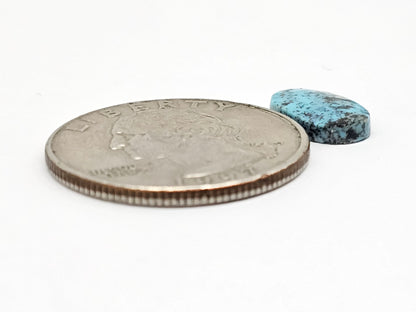 Mexican Turquoise with Pyrite Cabochon | Artisan Cut Gemstone