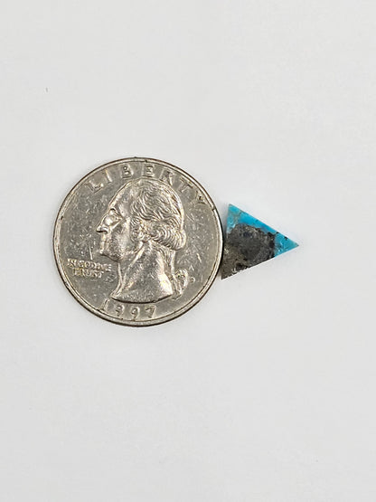 Mexican Turquoise with Pyrite Cabochon | Artisan Cut Gemstone
