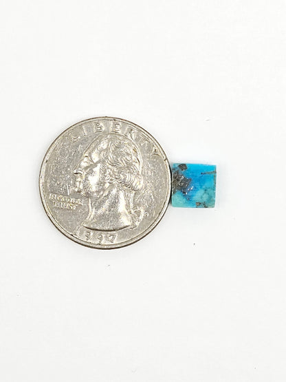 Mexican Turquoise with Pyrite Cabochon | Artisan Cut Gemstone