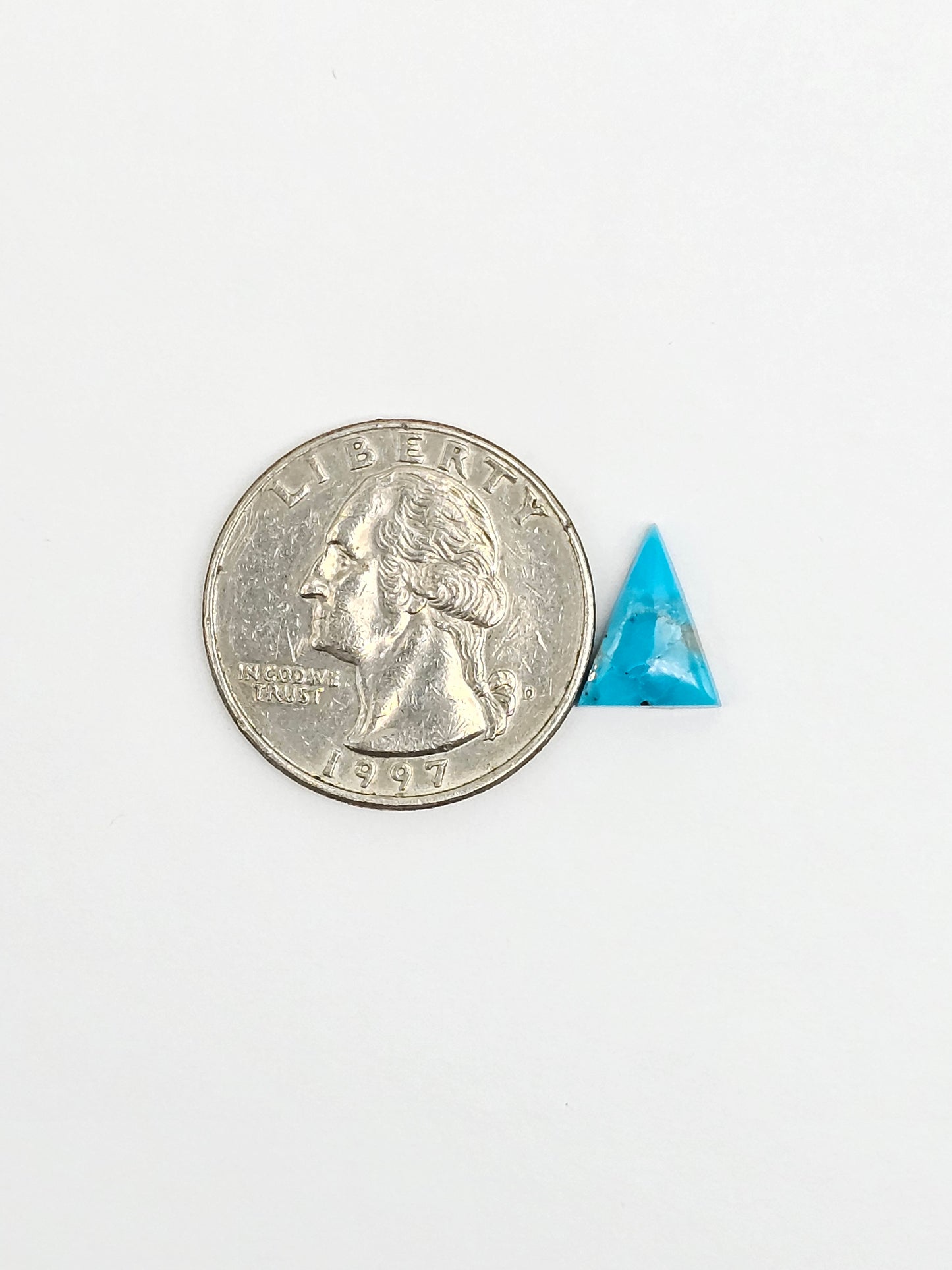 Mexican Turquoise with Pyrite Cabochon | Artisan Cut Gemstone