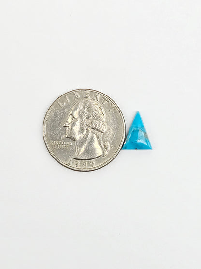 Mexican Turquoise with Pyrite Cabochon | Artisan Cut Gemstone