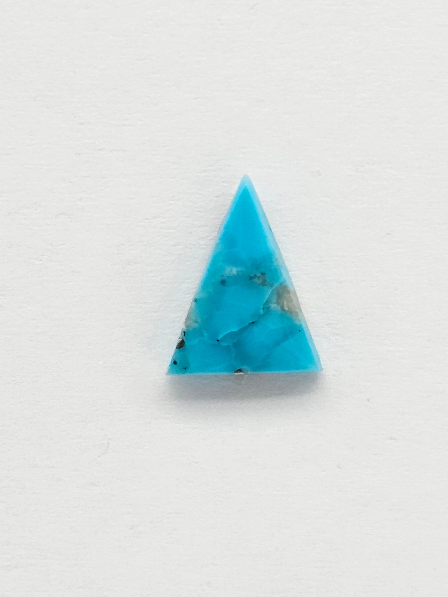 Mexican Turquoise with Pyrite Cabochon | Artisan Cut Gemstone