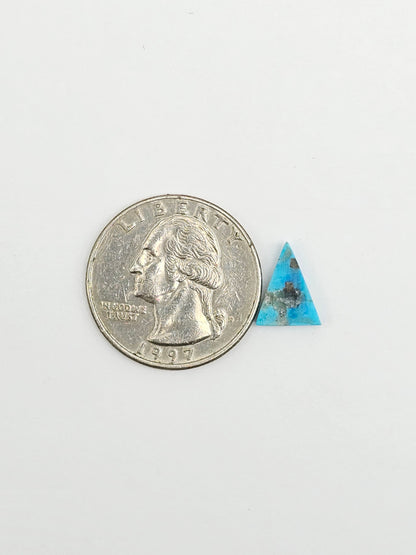 Mexican Turquoise with Pyrite Cabochon | Artisan Cut Gemstone
