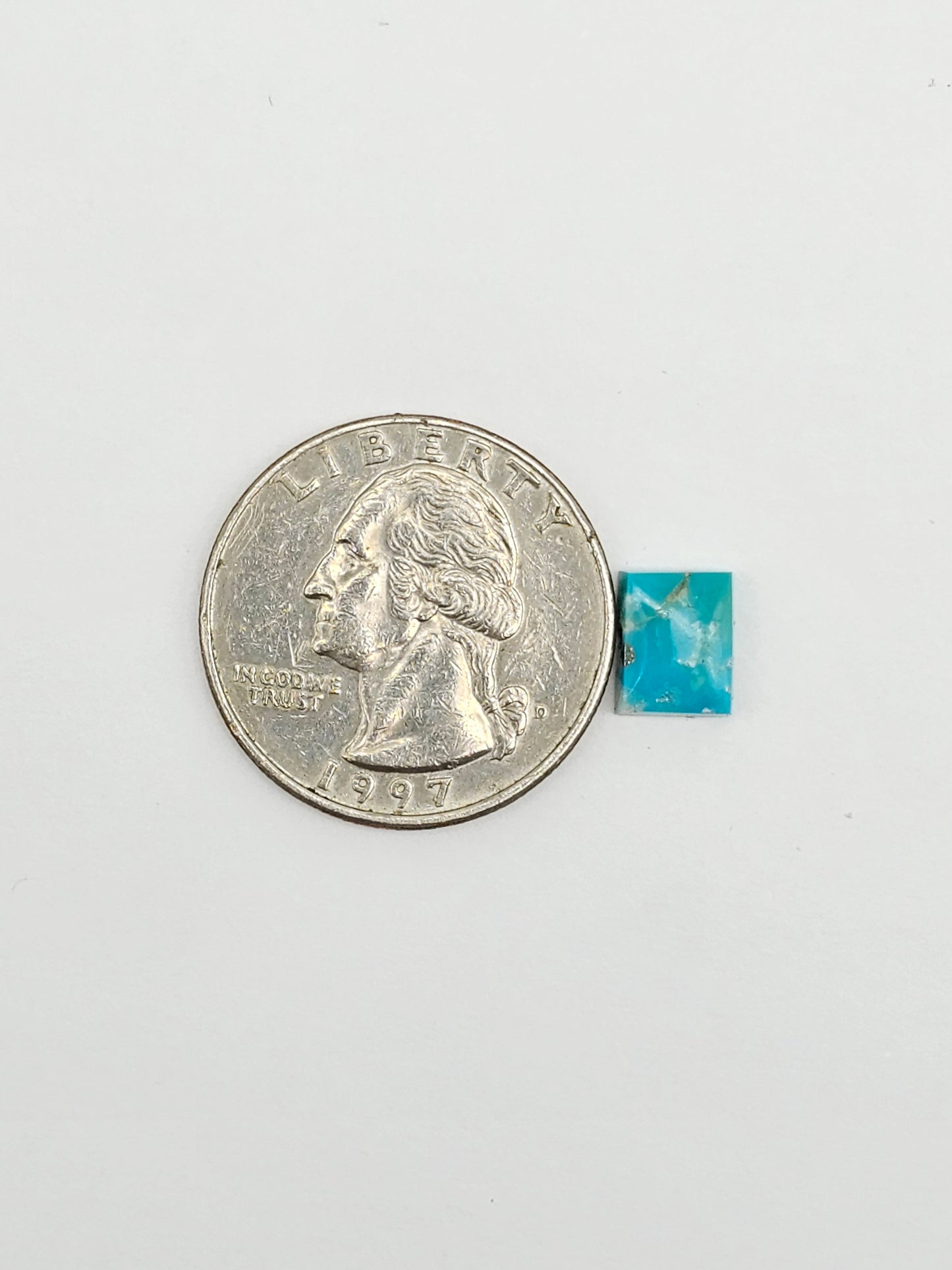 Mexican Turquoise with Pyrite Cabochon | Artisan Cut Gemstone