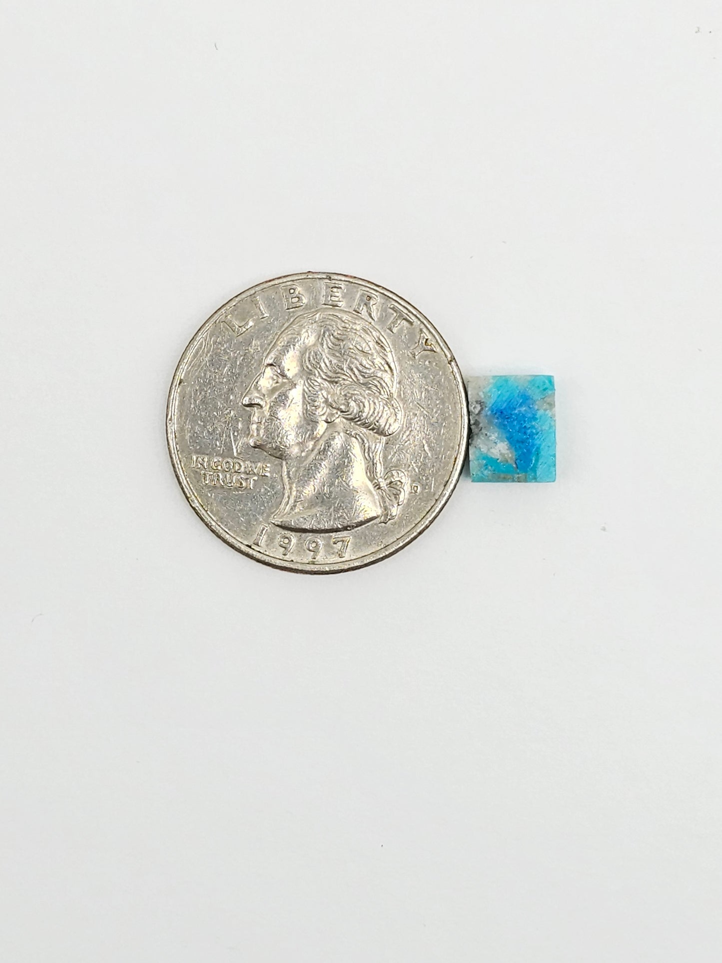 Mexican Turquoise with Pyrite Cabochon | Artisan Cut Gemstone