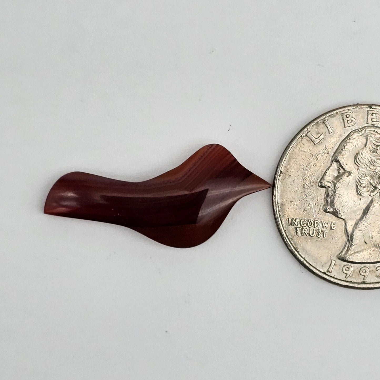 Carnelian Agate Bird Cabochon