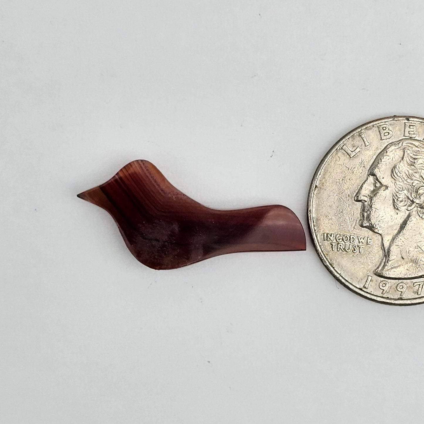 Carnelian Agate Bird Cabochon