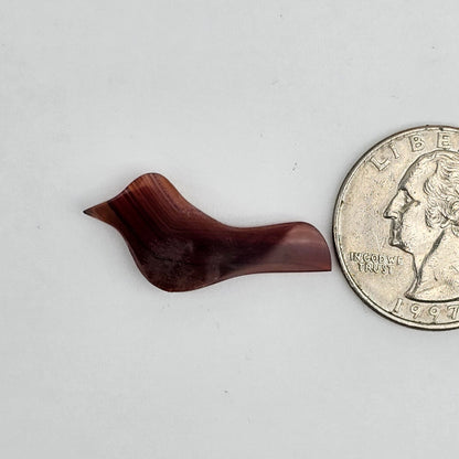 Carnelian Agate Bird Cabochon