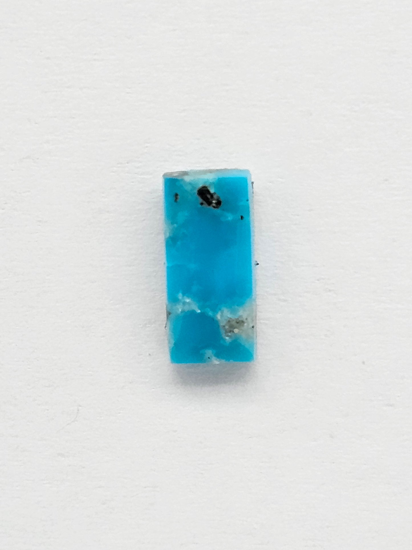 Mexican Turquoise with Pyrite Cabochon | Artisan Cut Gemstone