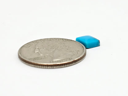 Mexican Turquoise with Pyrite Cabochon | Artisan Cut Gemstone