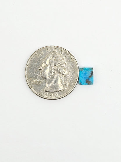Mexican Turquoise with Pyrite Cabochon | Artisan Cut Gemstone