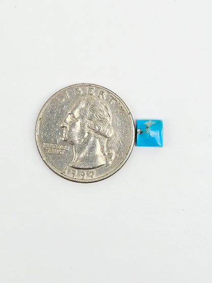 Mexican Turquoise with Pyrite Cabochon | Artisan Cut Gemstone