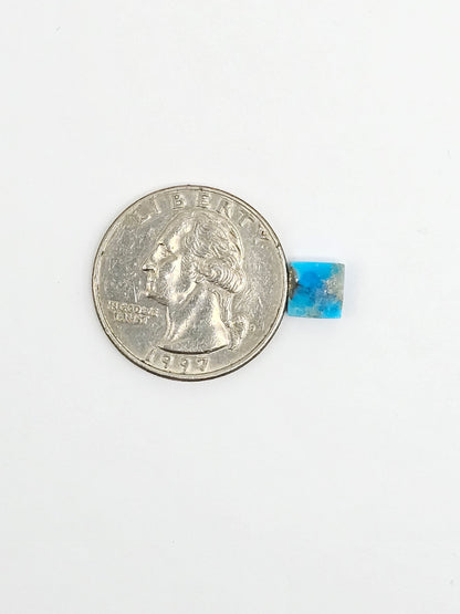 Mexican Turquoise with Pyrite Cabochon | Artisan Cut Gemstone