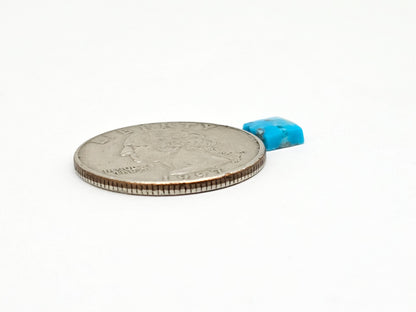 Mexican Turquoise with Pyrite Cabochon | Artisan Cut Gemstone