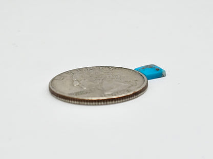 Mexican Turquoise with Pyrite Cabochon | Artisan Cut Gemstone
