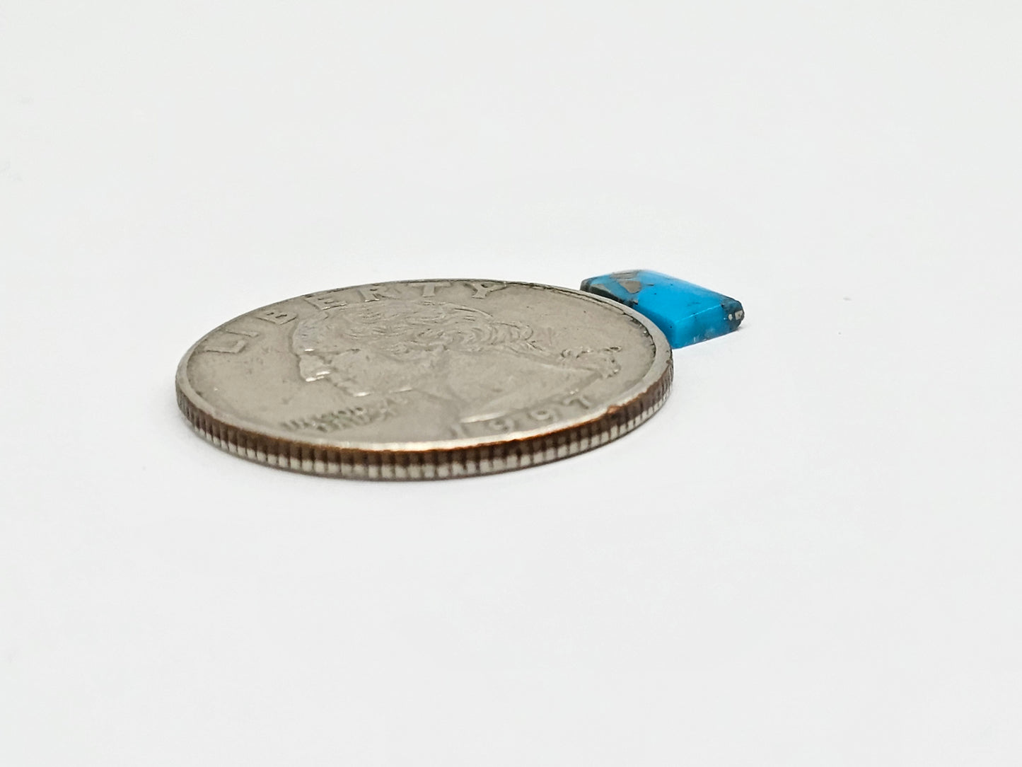 Mexican Turquoise with Pyrite Cabochon | Artisan Cut Gemstone