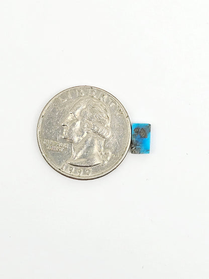 Mexican Turquoise with Pyrite Cabochon | Artisan Cut Gemstone