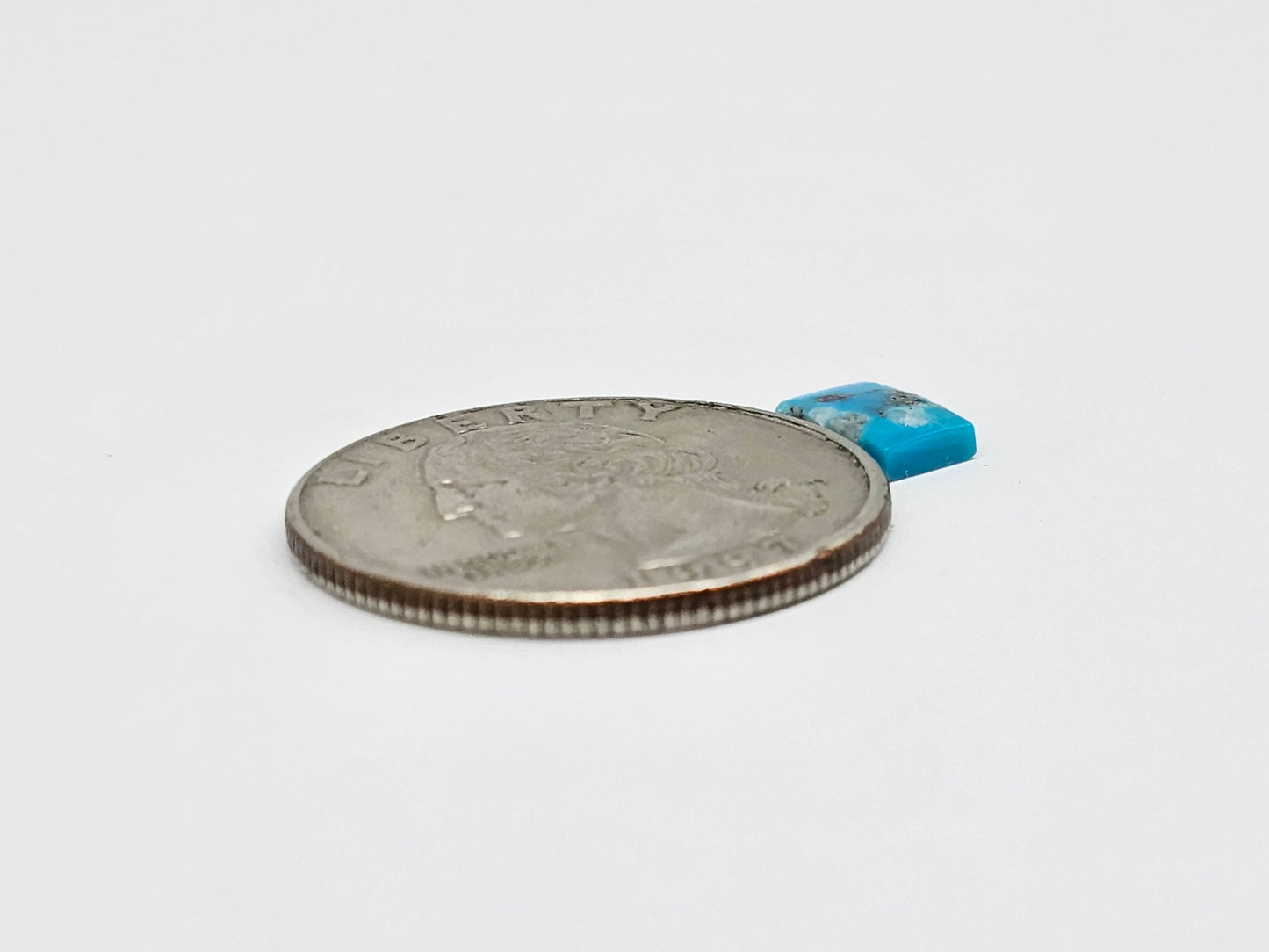 Mexican Turquoise with Pyrite Cabochon | Artisan Cut Gemstone
