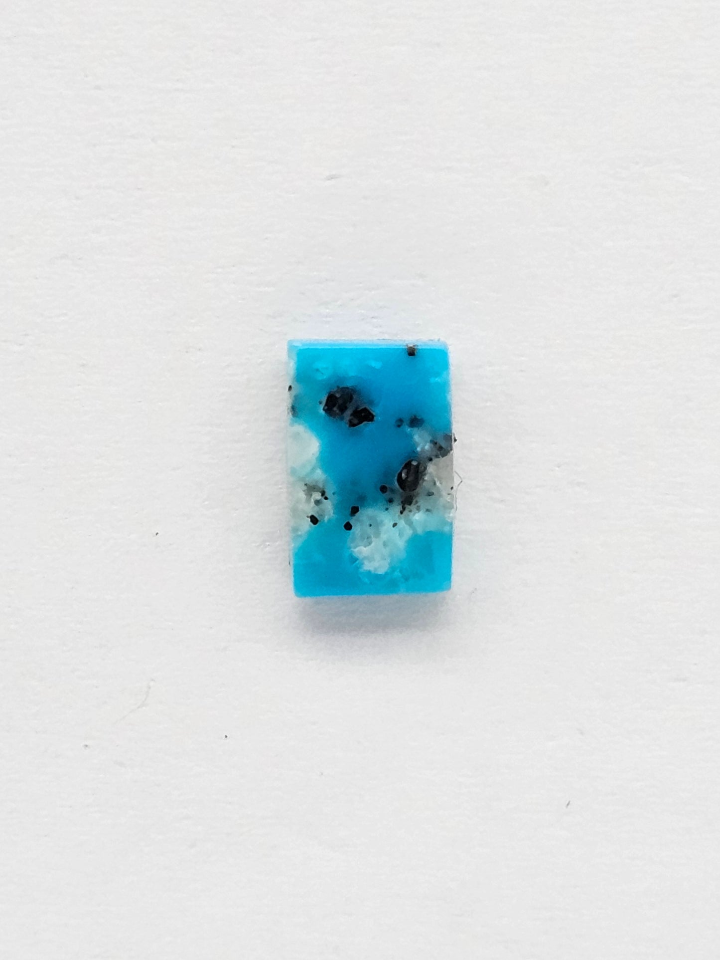Mexican Turquoise with Pyrite Cabochon | Artisan Cut Gemstone