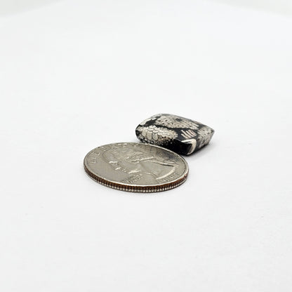 Snake skin agate cabochon
