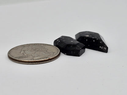 Galaxy Obsidian Cabochon Set