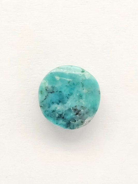 Mexican Turquoise Cabochon | Artisan Cut Gemstone