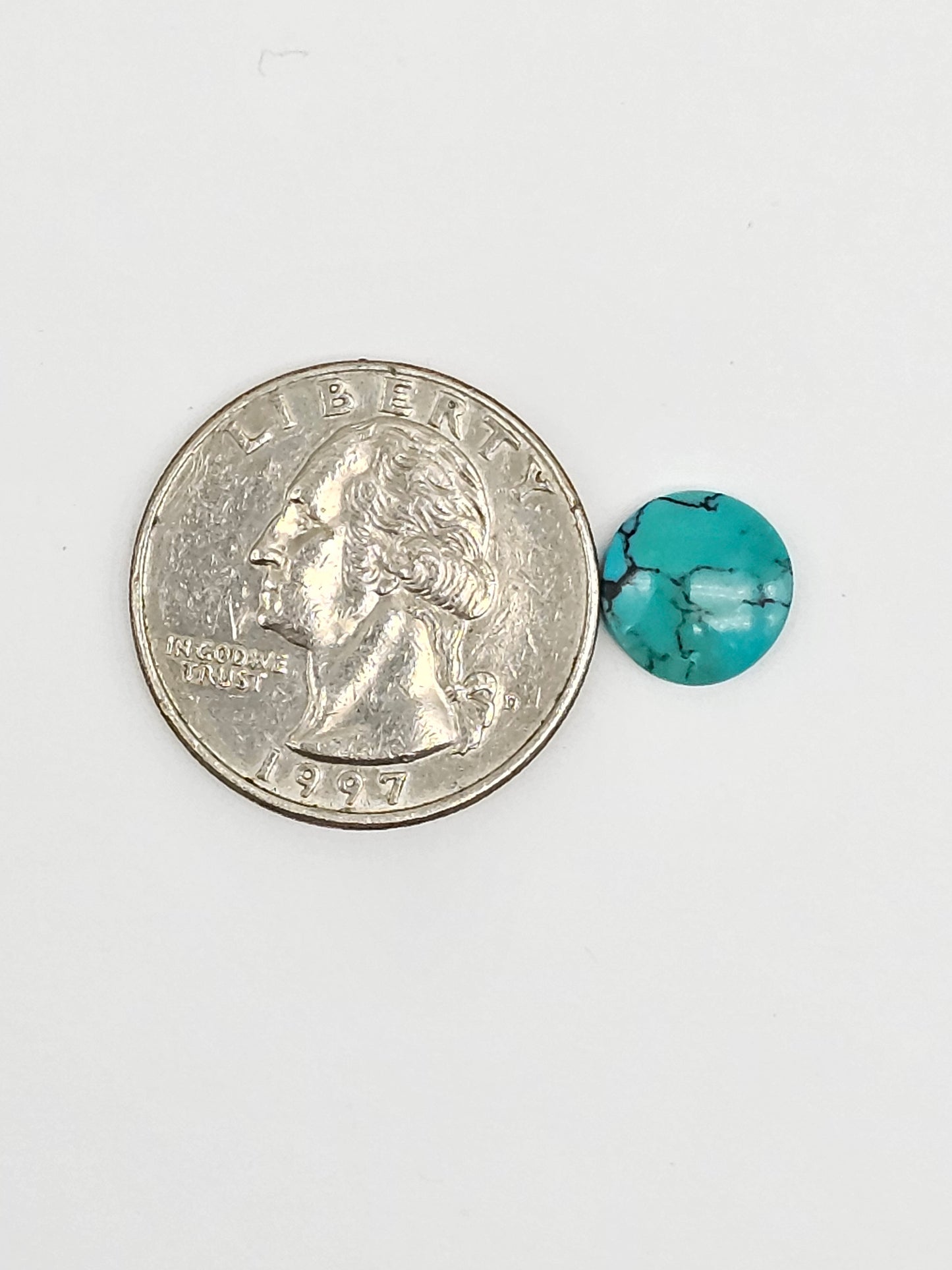 Mexican Turquoise Cabochon | Artisan Cut Gemstone