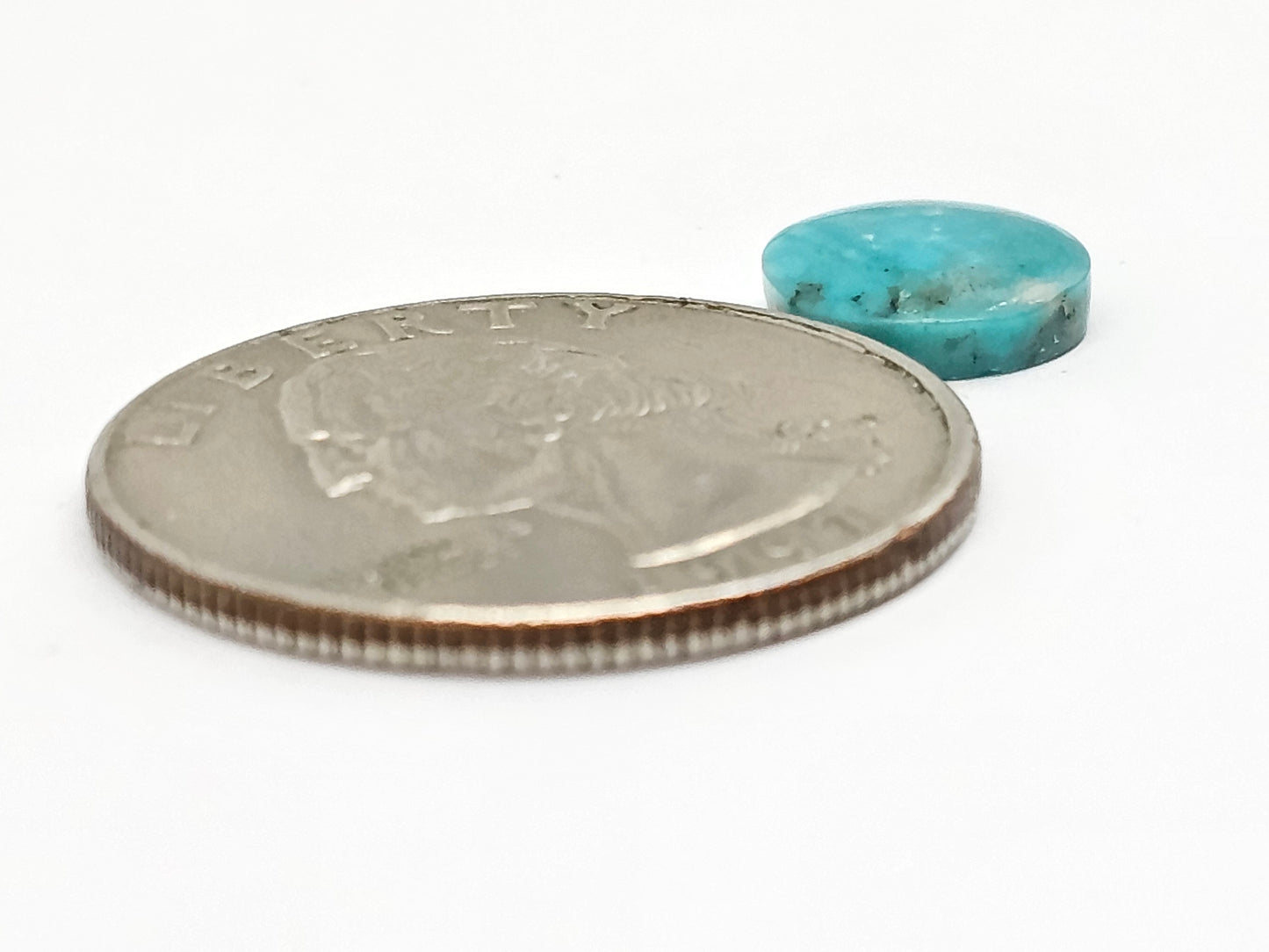 Mexican Turquoise Cabochon | Artisan Cut Gemstone