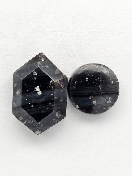 Galaxy Obsidian Cabochon Set