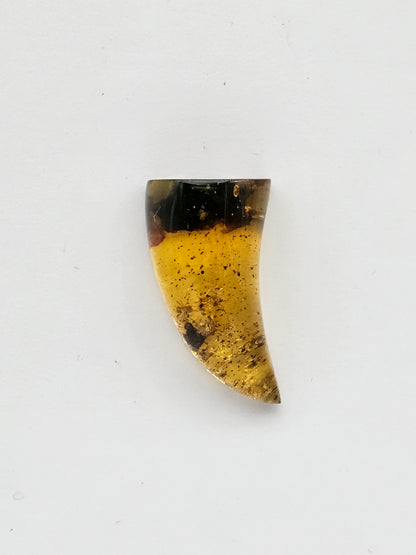 Amber authentic cabochon large